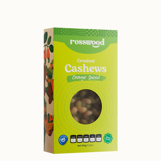 Crushed Cashews Orange Spiced 100g | 3.5oz