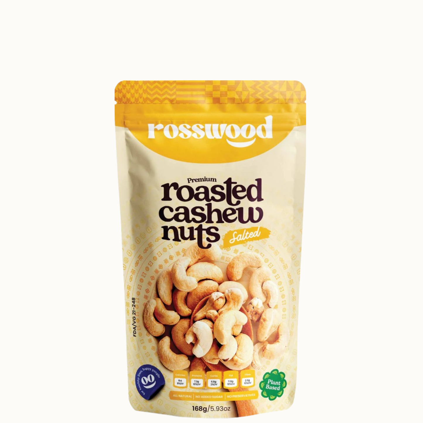 Salted Roasted Cashew 168g | 5.9oz